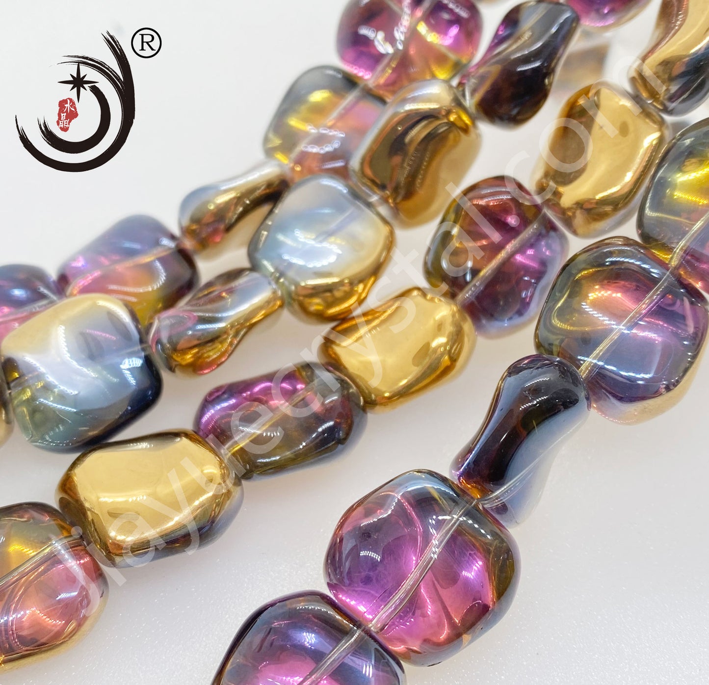 10MM/18MM New Shaped beads Glass Crystal Beads Wholesale For DIY Jewelry (19800)
