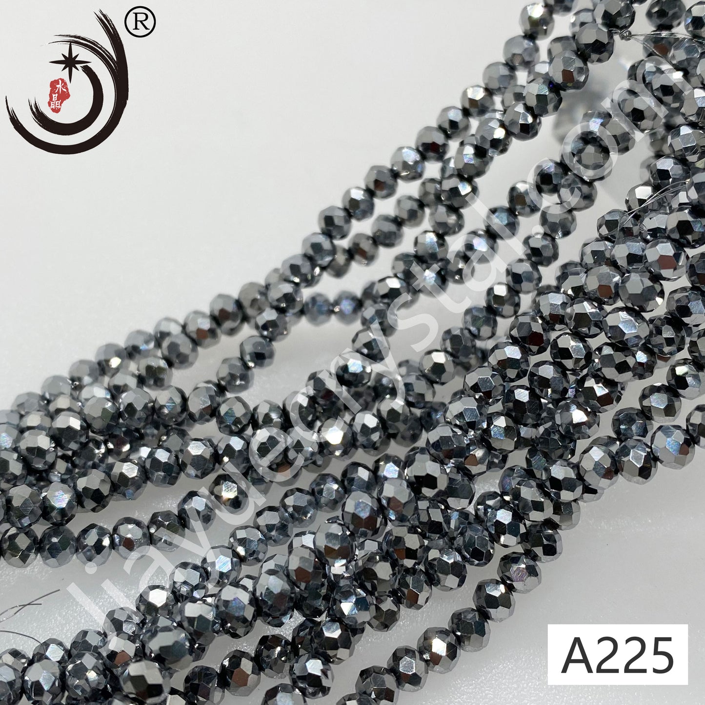 1MM Rondelle Beads Glass Crystal Beads Wholesale For DIY Jewelry (10001)