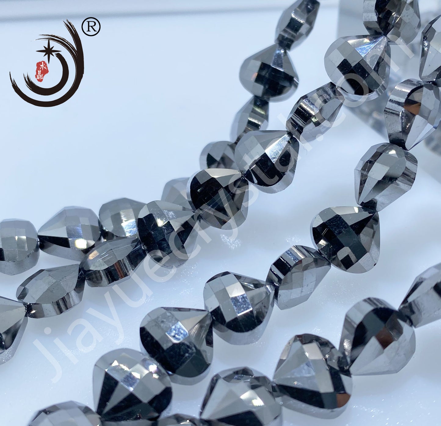 12MM Flower Basket Shape Glass Crystal Beads Wholesale For DIY Jewelry (50080)