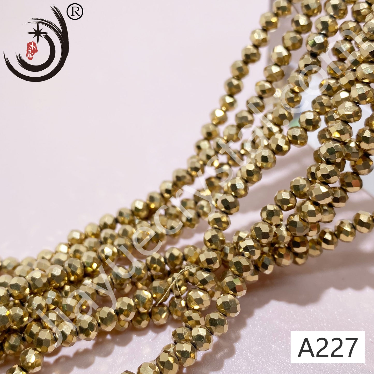 1MM Rondelle Beads Glass Crystal Beads Wholesale For DIY Jewelry (10001)