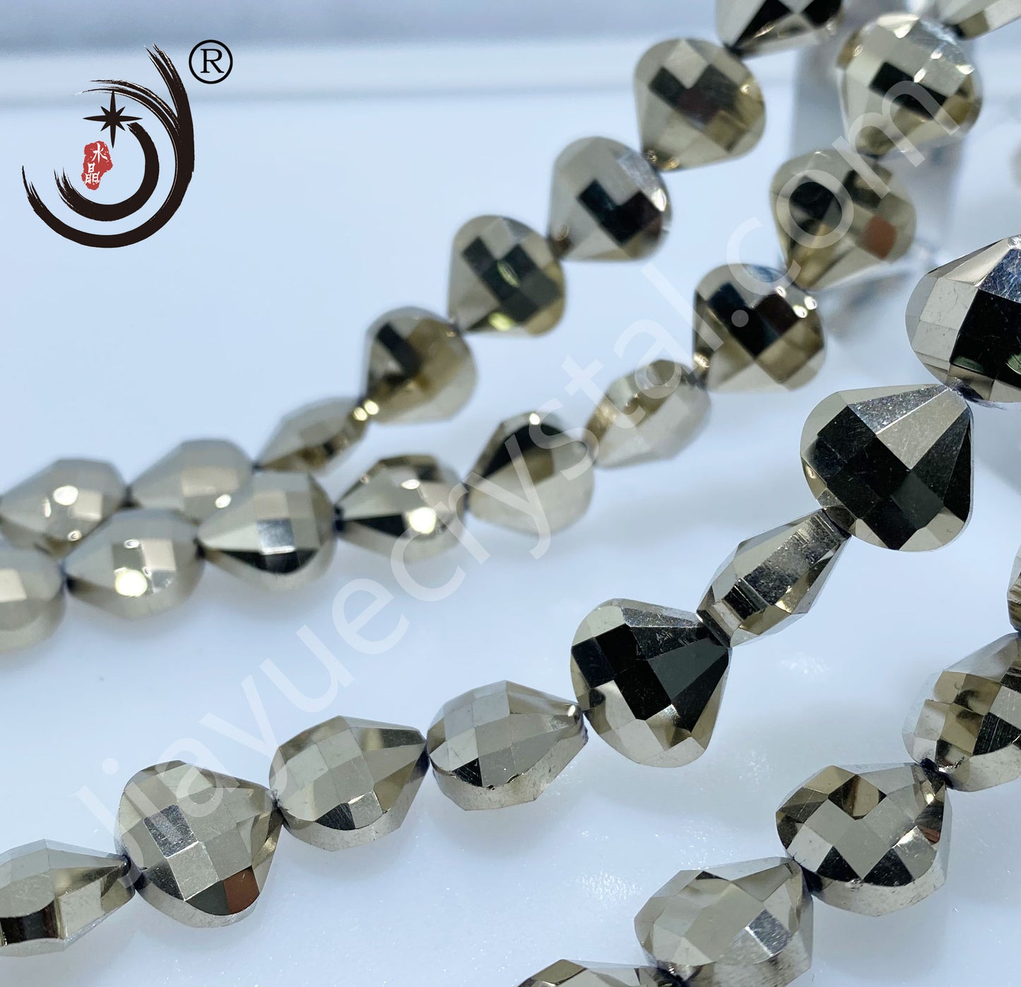 12MM Flower Basket Shape Glass Crystal Beads Wholesale For DIY Jewelry (50080)