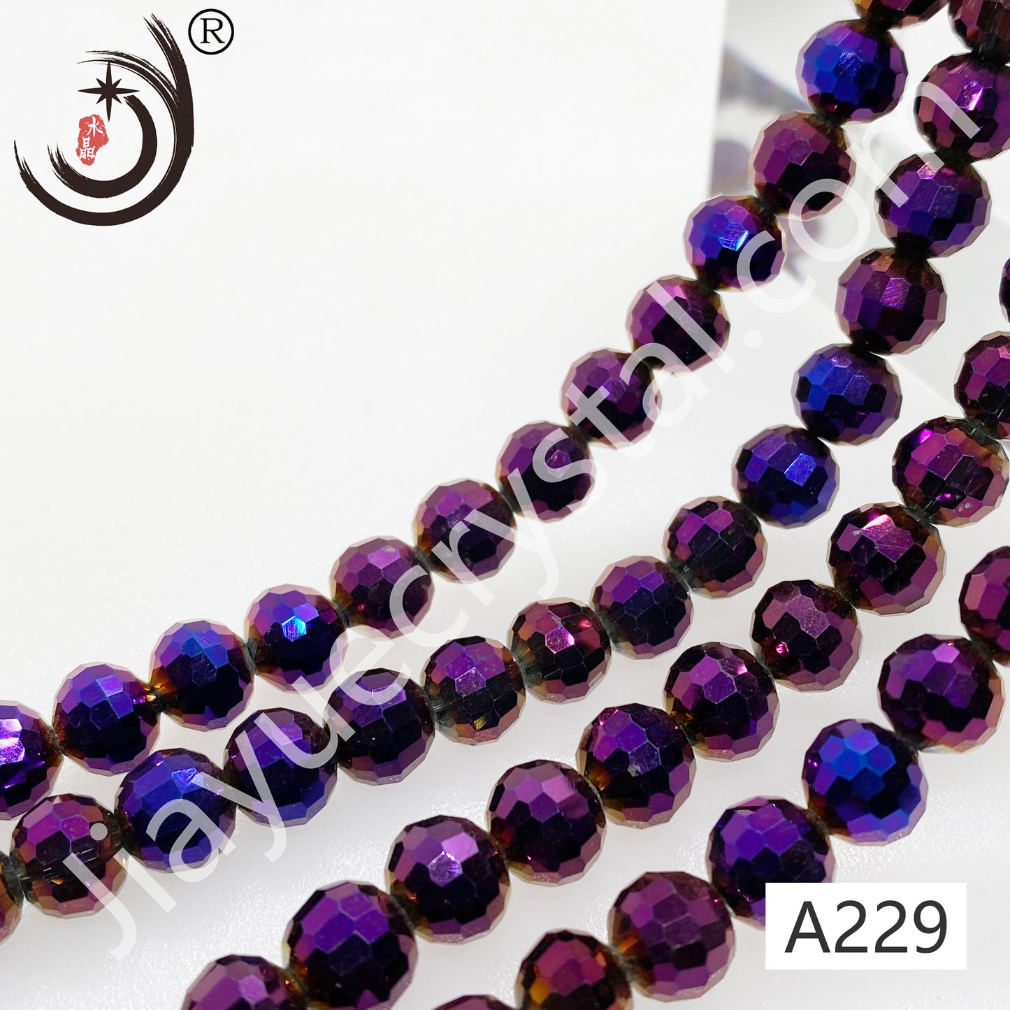 6MM 96 Faceted Round Crystal Glass Beads disco ball Wholesale For DIY Jewelry(10090)