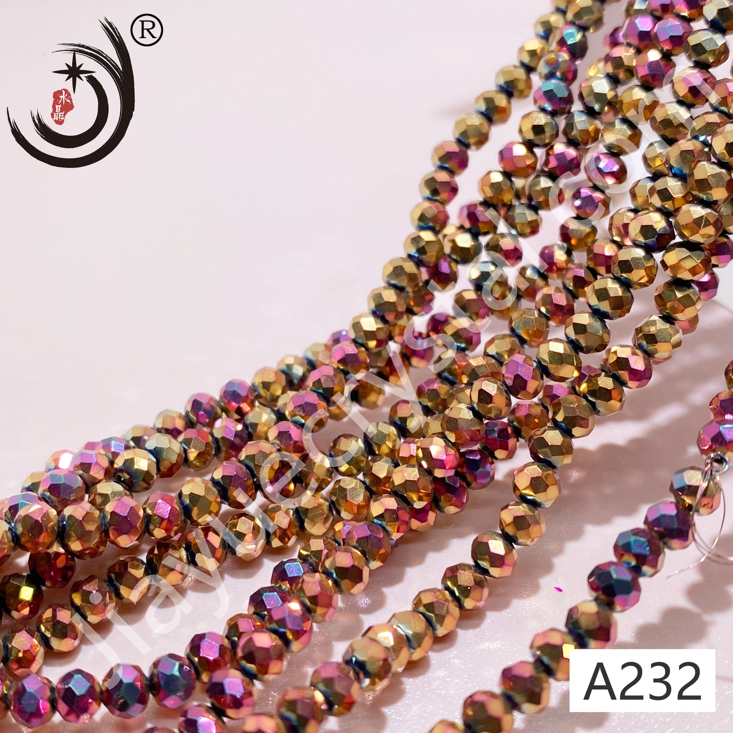 1MM Rondelle Beads Glass Crystal Beads Wholesale For DIY Jewelry (10001)