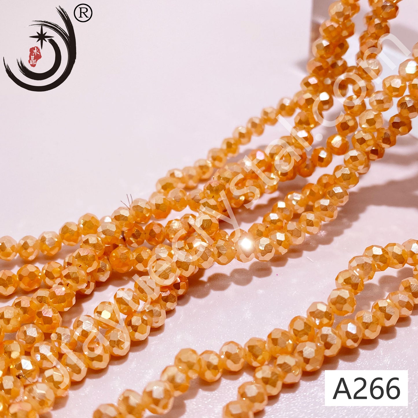 1MM Rondelle Beads Glass Crystal Beads Wholesale For DIY Jewelry (10001)
