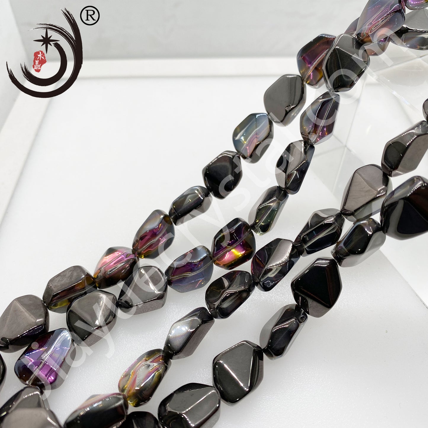 13*16MM Stone Shape Beads Glass Crystal Beads Wholesale For DIY Jewelry (20014)