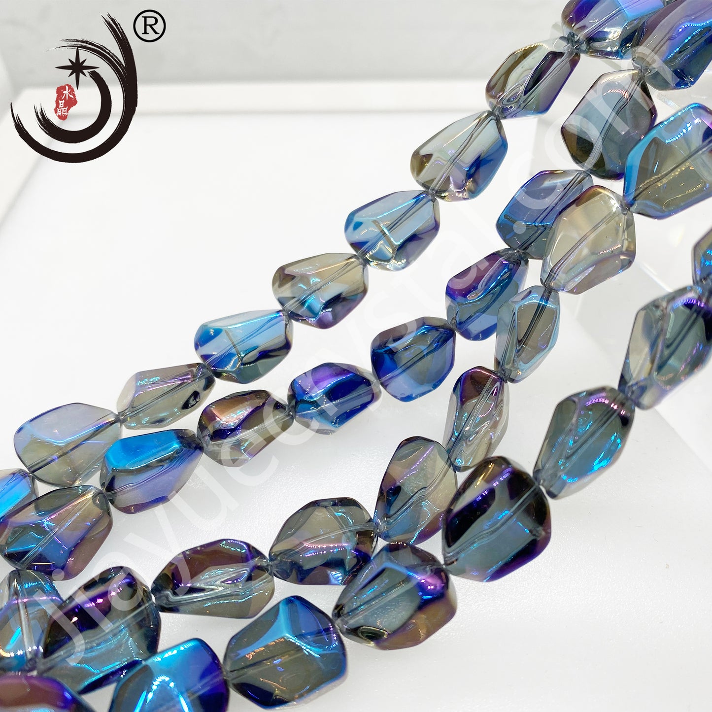 13*16MM Stone Shape Beads Glass Crystal Beads Wholesale For DIY Jewelry (20014)