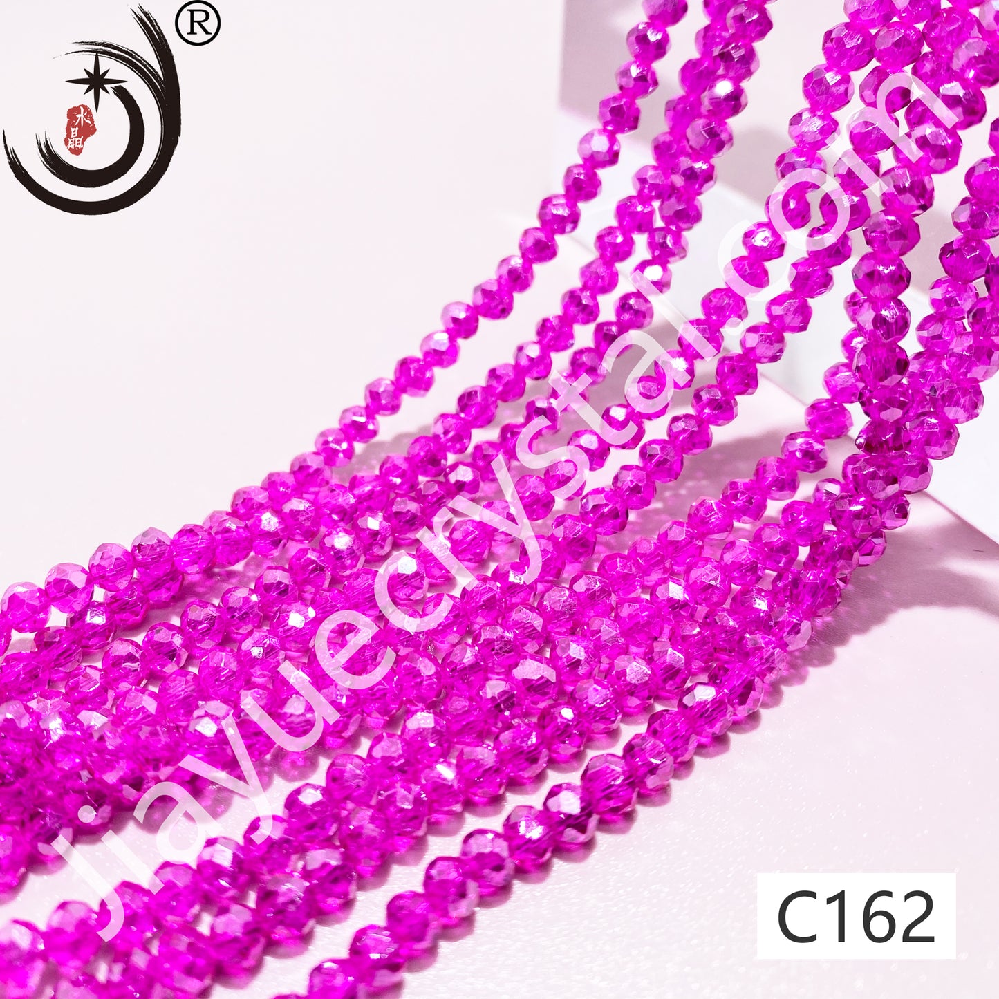 1MM Rondelle Beads Glass Crystal Beads Wholesale For DIY Jewelry (10001)