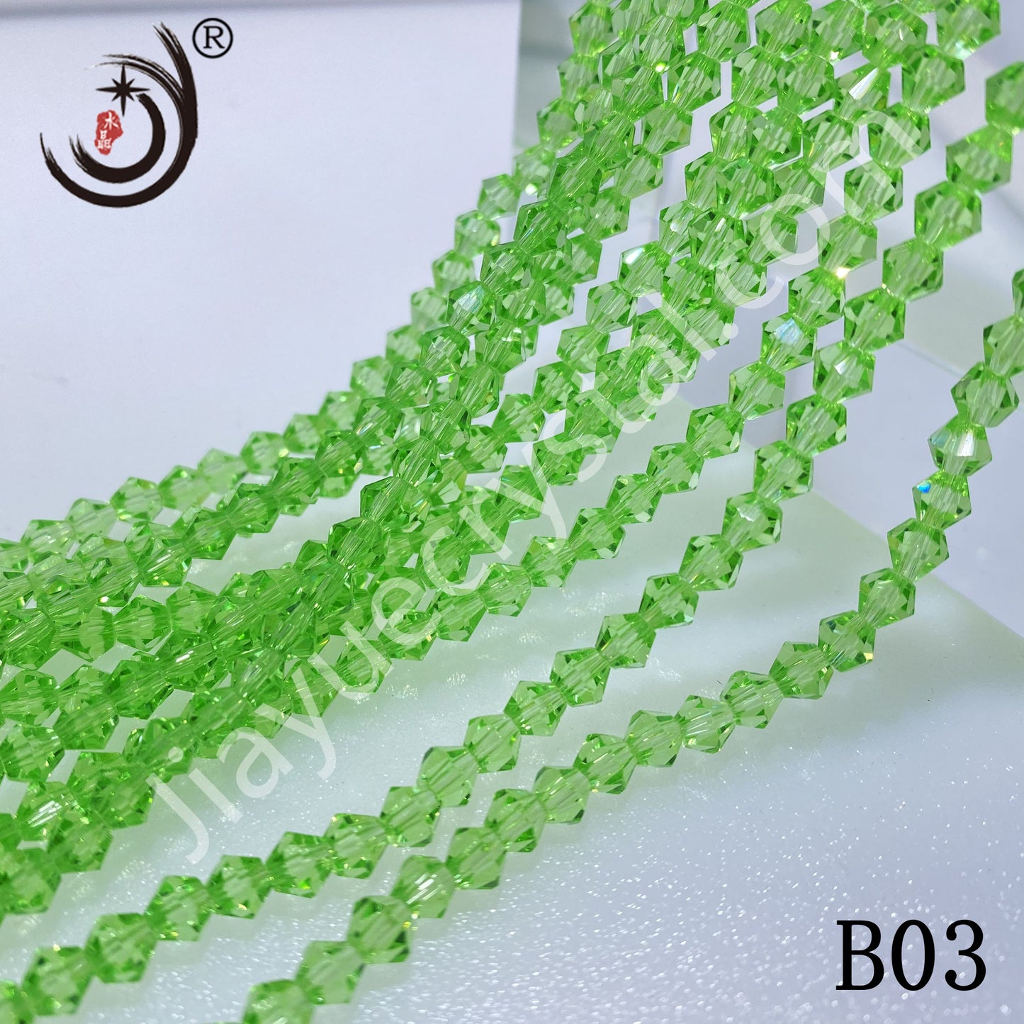 4MM Bicone Beads Glass Crystal Beads Wholesale For DIY Jewelry (10018)