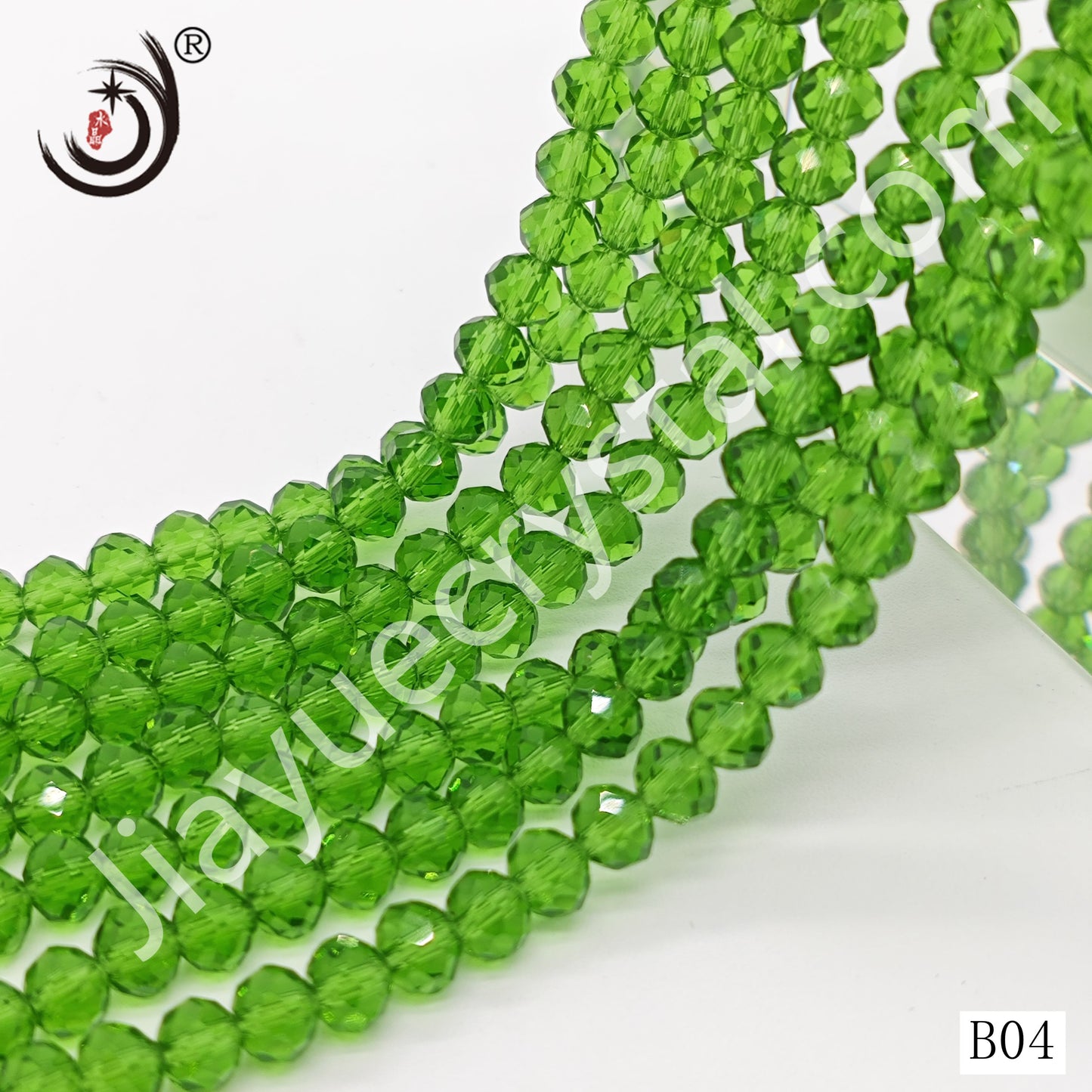 6MM Rondelle Crystal Beads Wholesale For DIY Jewelry(85pcs/line)