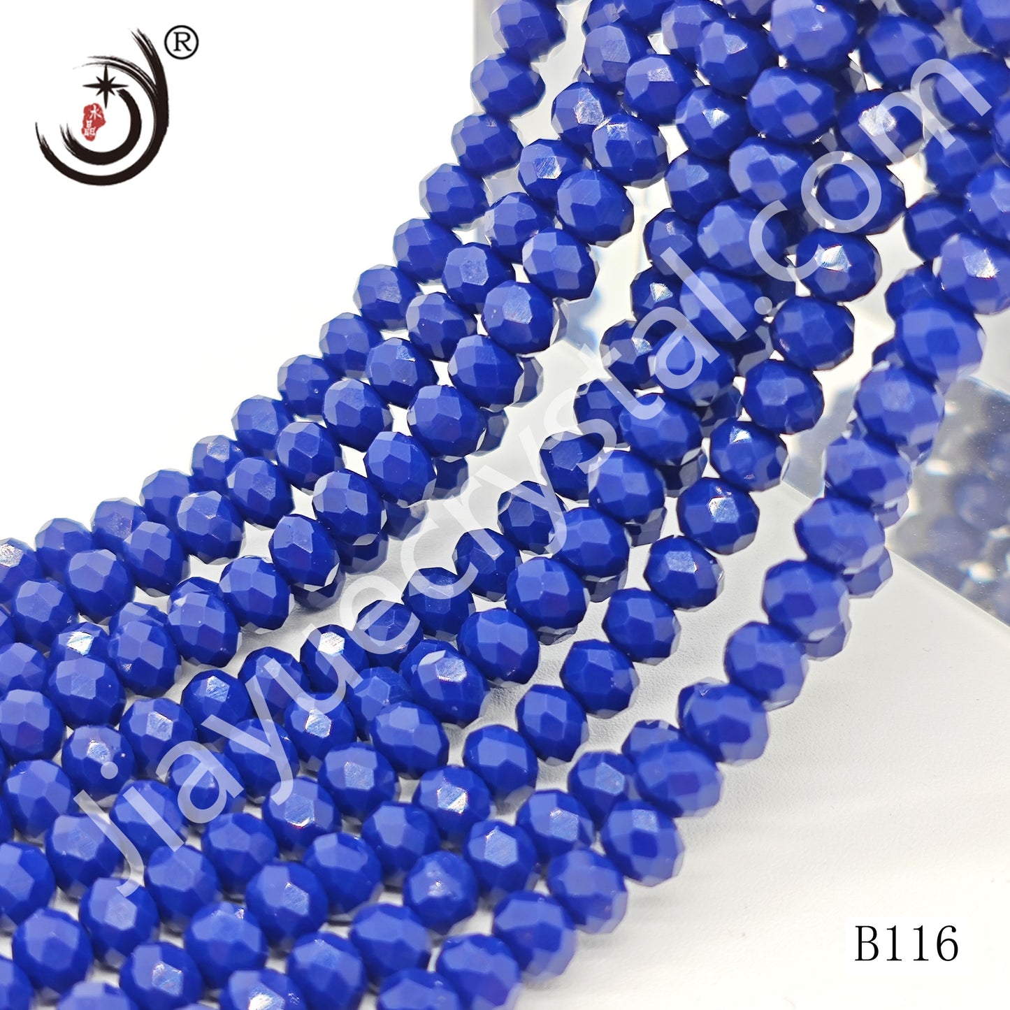 6MM Rondelle DIY Jewelry Glass Beads Wholesale(B105-B182)