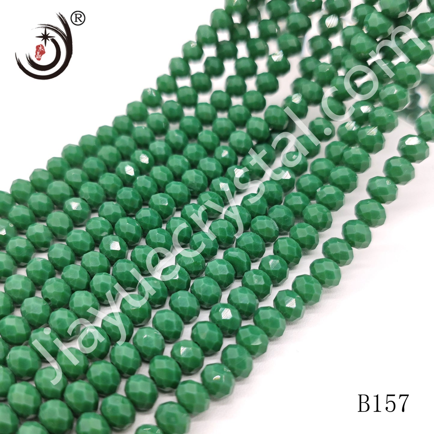 6MM Rondelle DIY Jewelry Glass Beads Wholesale(B105-B182)