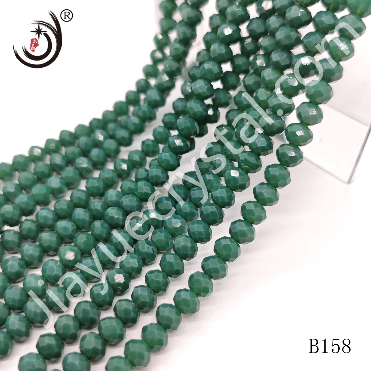 6MM Rondelle DIY Jewelry Glass Beads Wholesale(B105-B182)