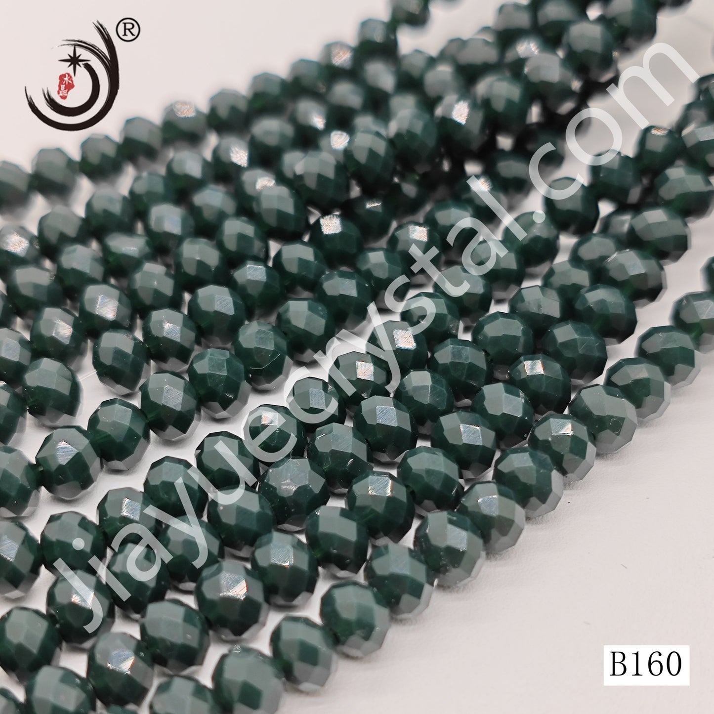 6MM Rondelle DIY Jewelry Glass Beads Wholesale(B105-B182)