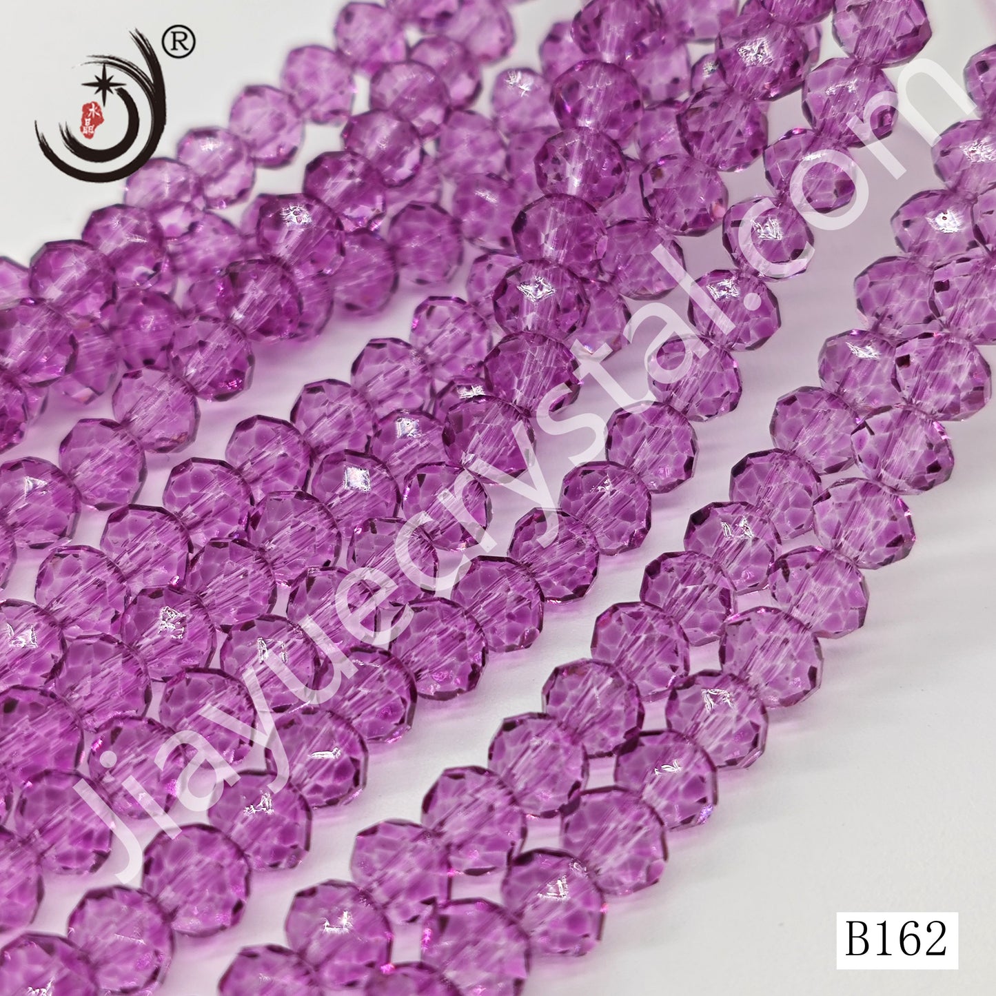 6MM Rondelle DIY Jewelry Glass Beads Wholesale(B105-B182)