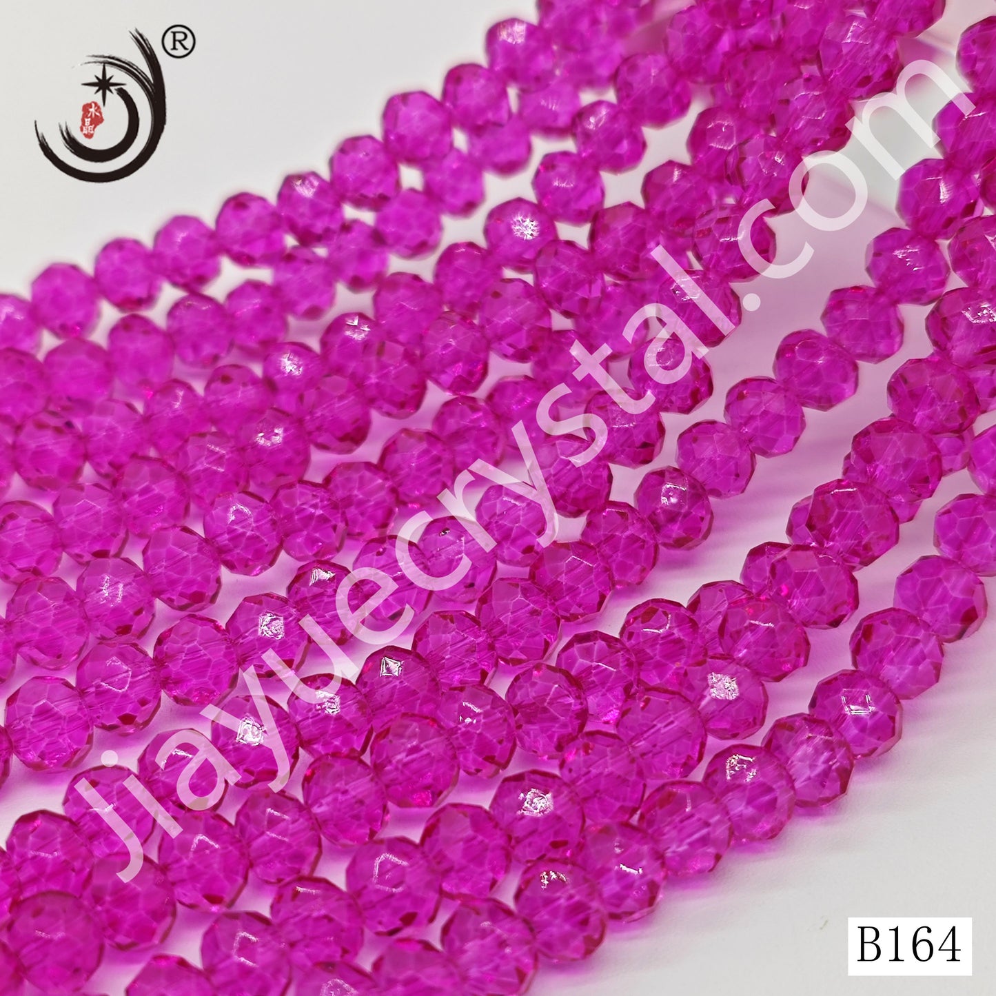 6MM Rondelle DIY Jewelry Glass Beads Wholesale(B105-B182)