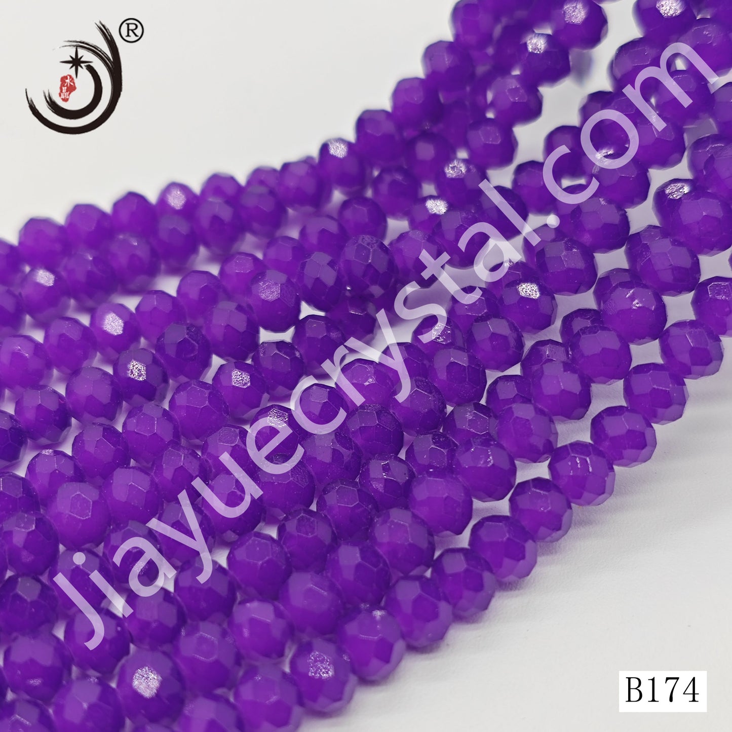 6MM Rondelle DIY Jewelry Glass Beads Wholesale(B105-B182)