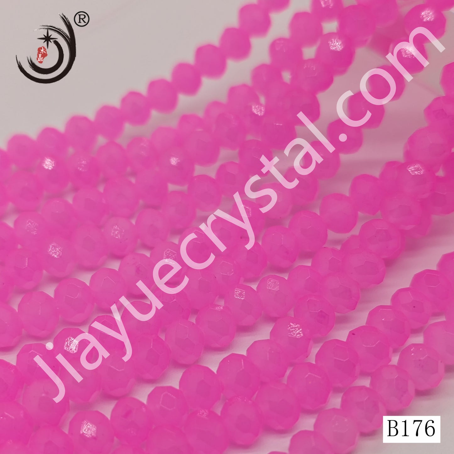 6MM Rondelle DIY Jewelry Glass Beads Wholesale(B105-B182)