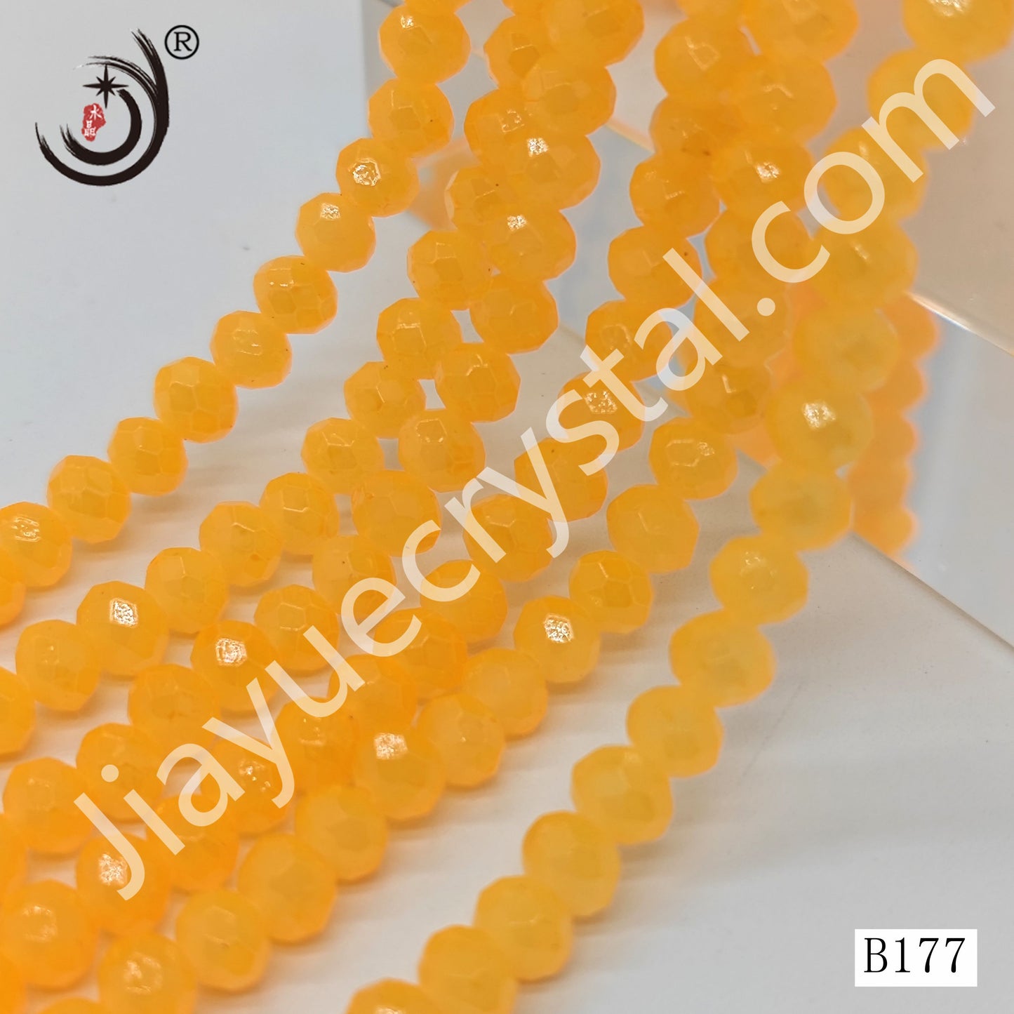 6MM Rondelle DIY Jewelry Glass Beads Wholesale(B105-B182)