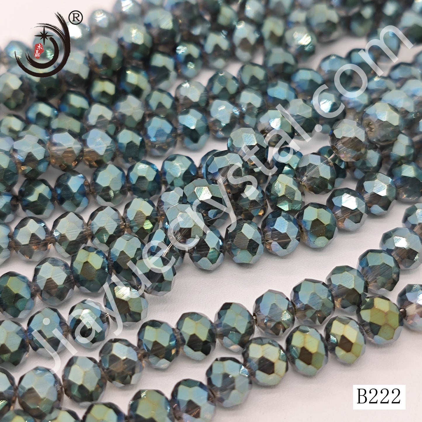 6MM Rondelle Beads For Making DIY Jewelry(B209-B260)