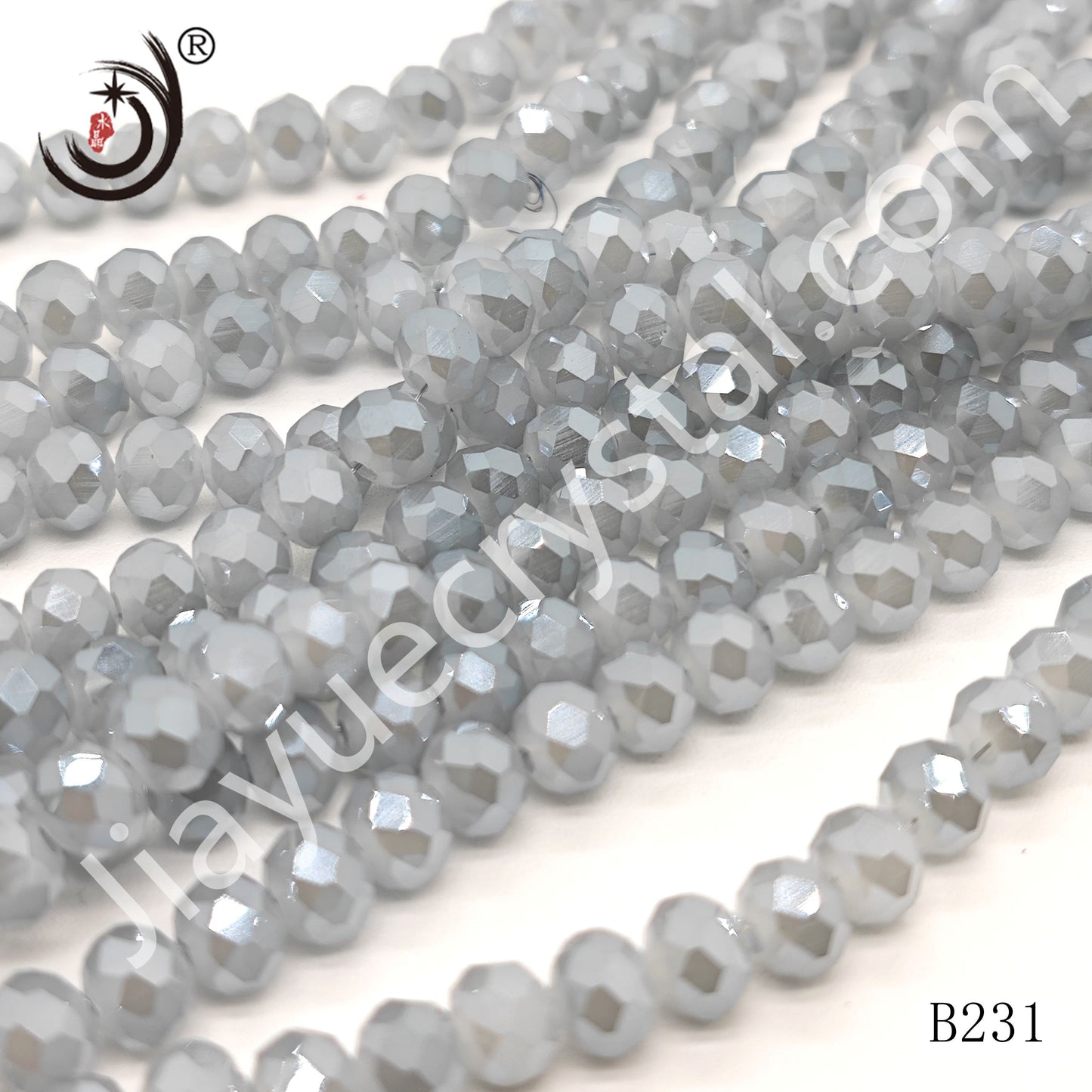 6MM Rondelle Beads For Making DIY Jewelry(B209-B260)