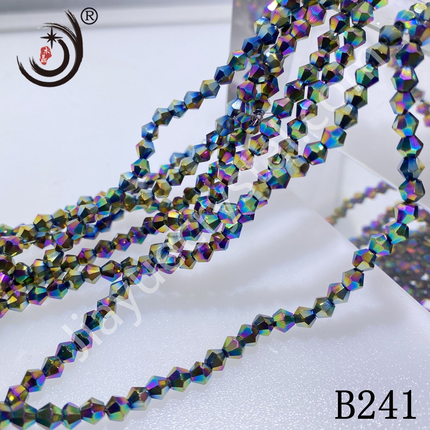 4MM Bicone Beads Glass Crystal Beads Wholesale For DIY Jewelry (10018)