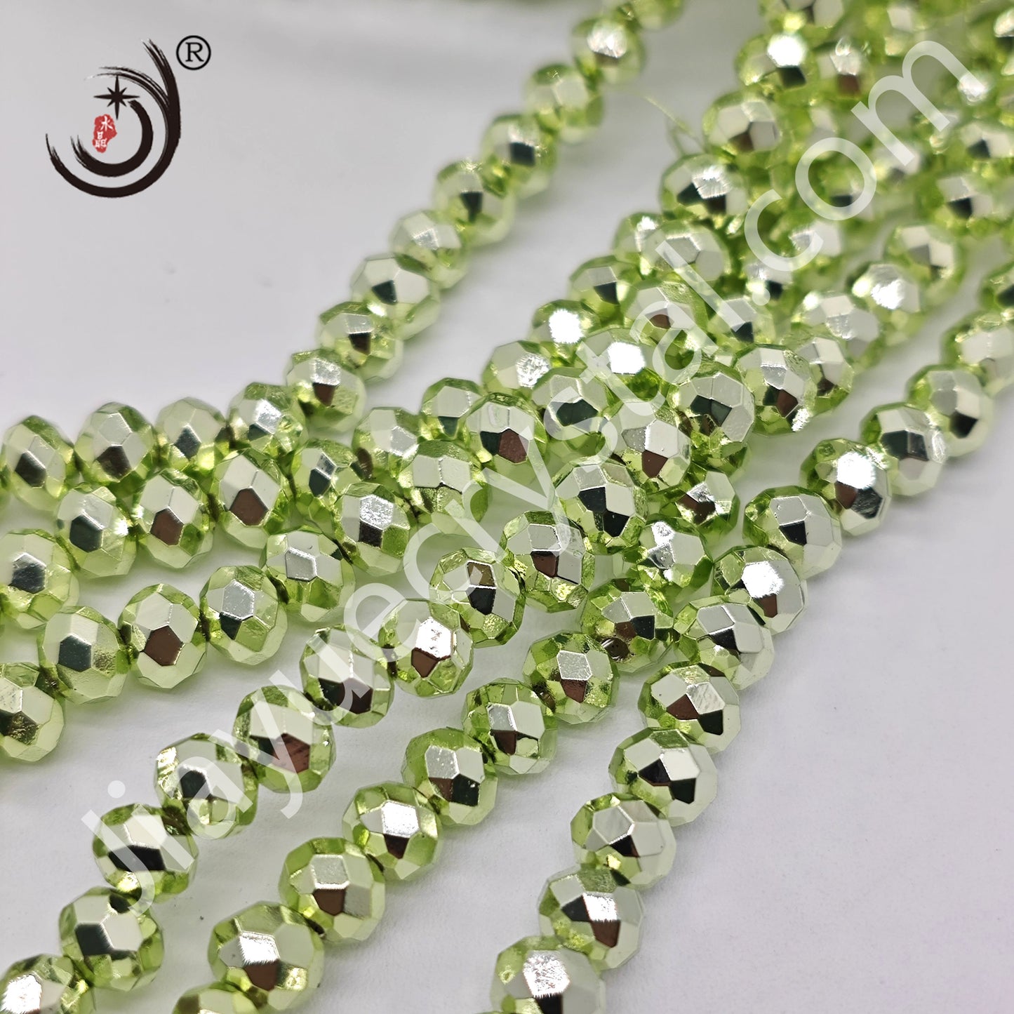 6MM Rondelle Beads For Making DIY Jewelry(B209-B260)