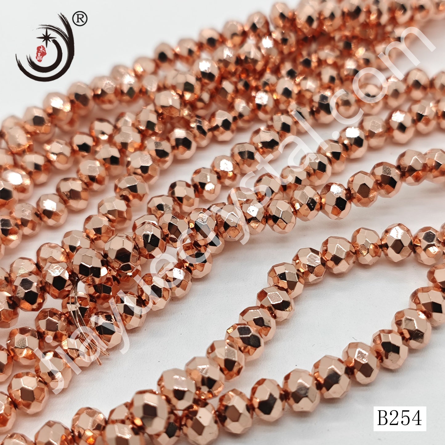 6MM Rondelle Beads For Making DIY Jewelry(B209-B260)