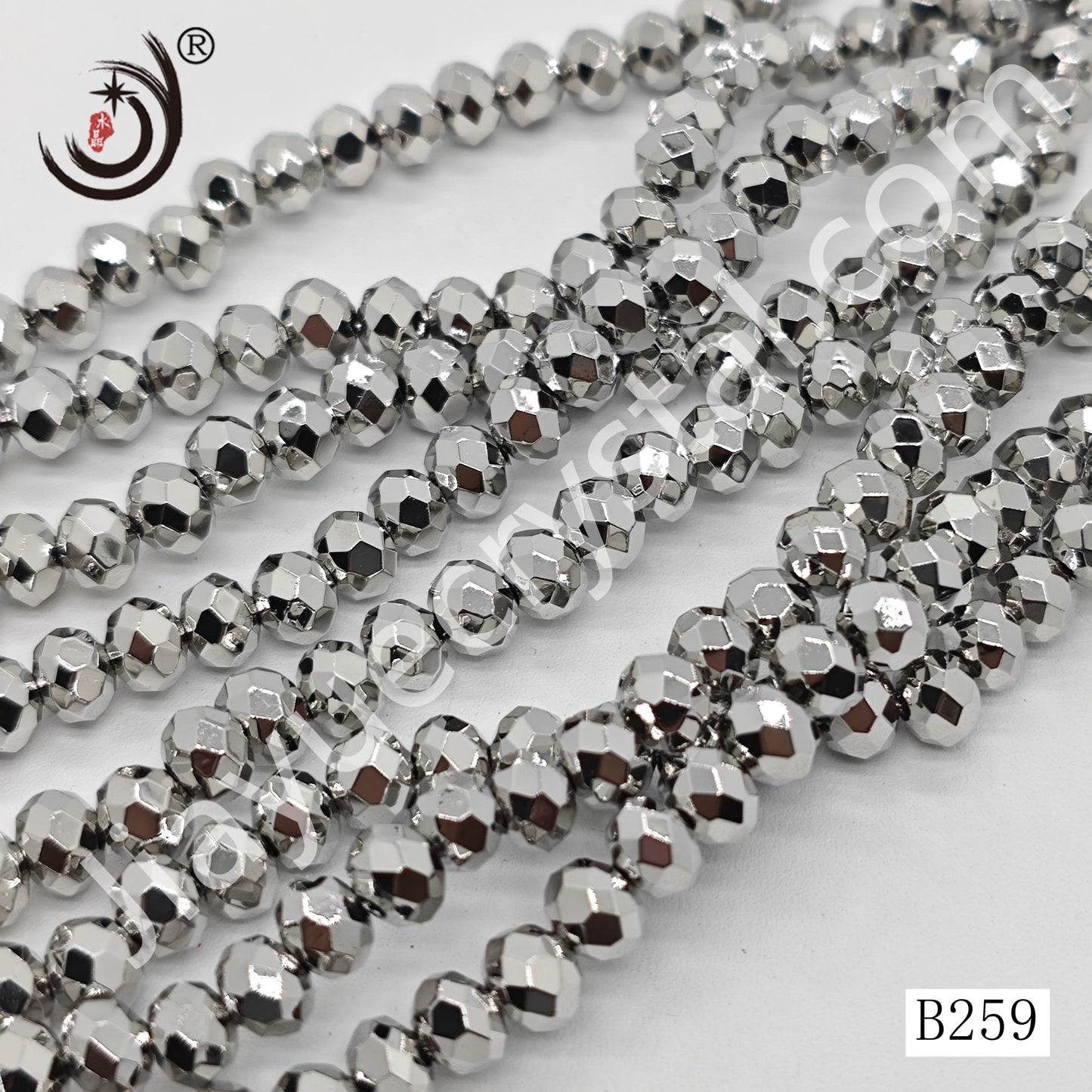 6MM Rondelle Beads For Making DIY Jewelry(B209-B260)