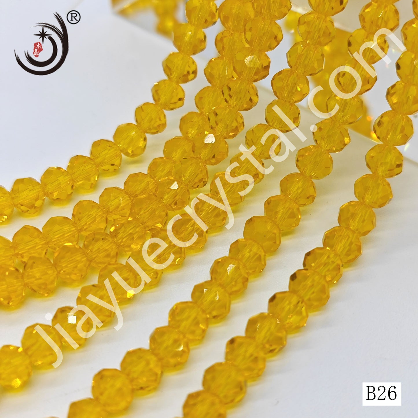 6MM Rondelle Crystal Beads Wholesale For DIY Jewelry(85pcs/line)