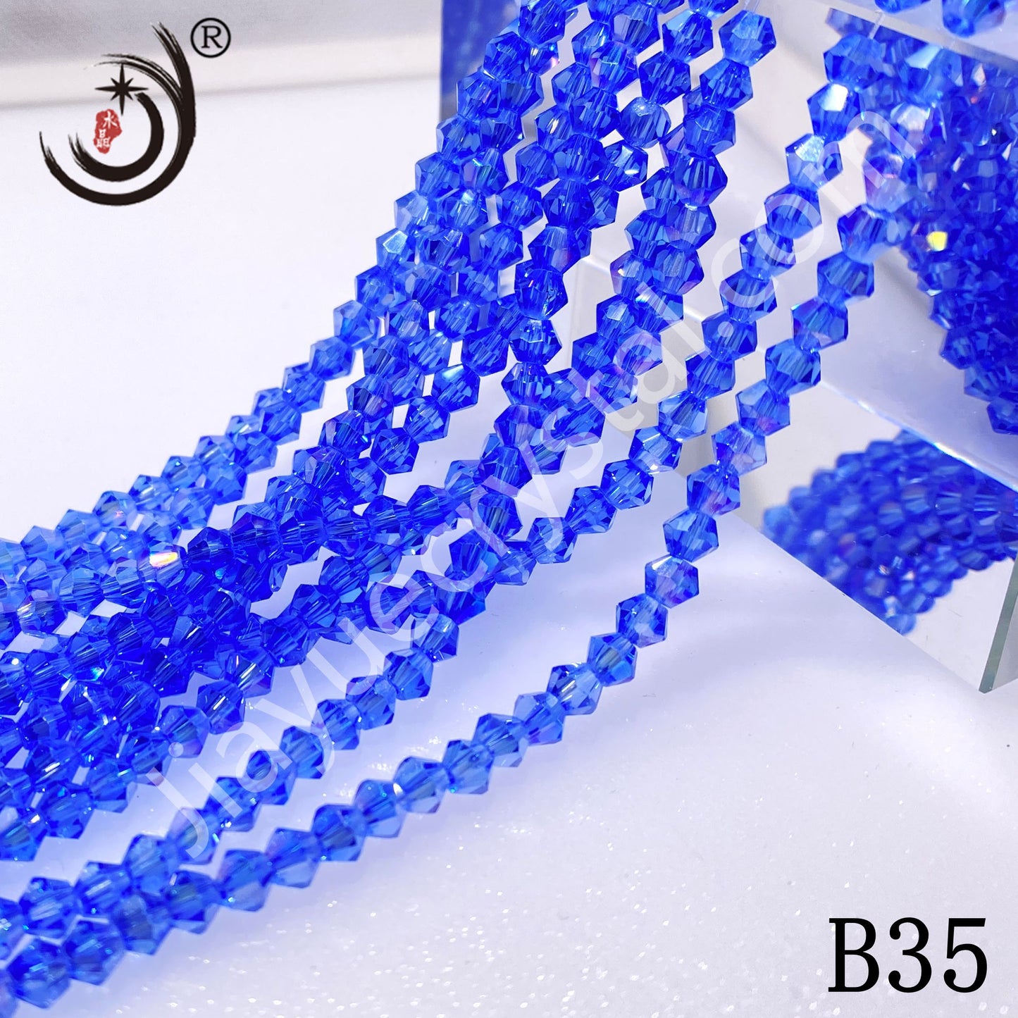 4MM Bicone Beads Glass Crystal Beads Wholesale For DIY Jewelry (10018)