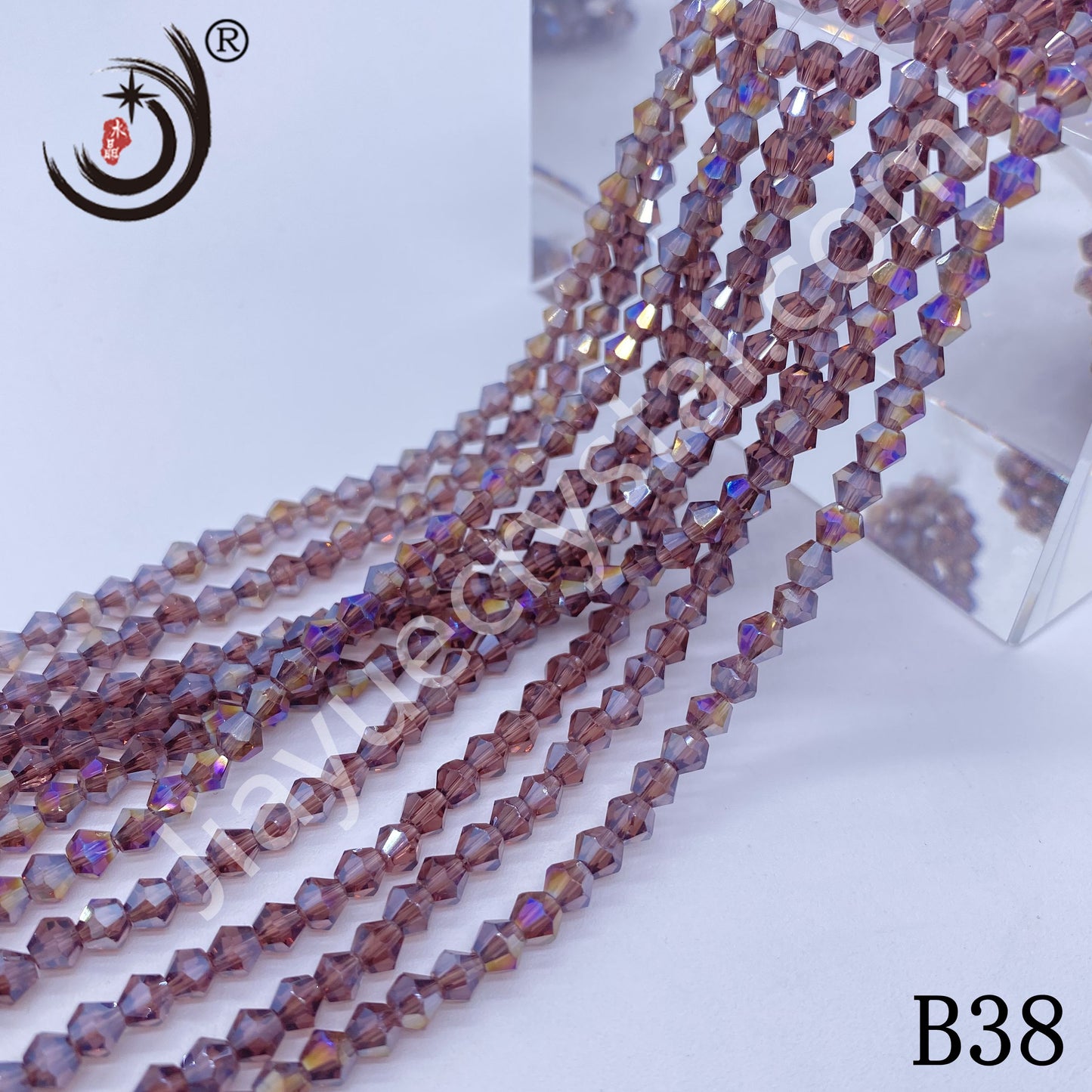 4MM Bicone Beads Glass Crystal Beads Wholesale For DIY Jewelry (10018)