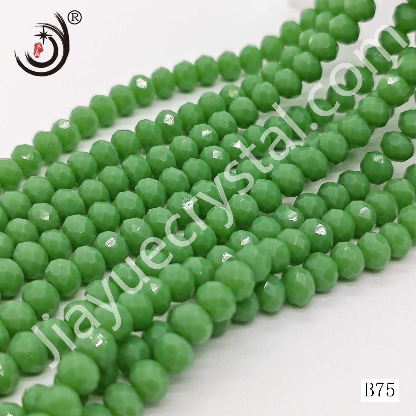 6MM Rondelle Crystal Beads Wholesale For DIY Jewelry(85pcs/line)