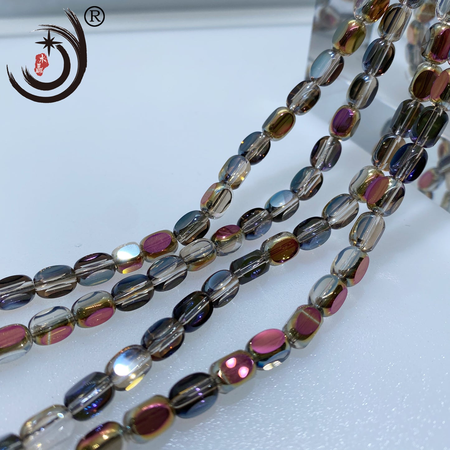 6X9MM Faceted Beads Glass Crystal Beads Wholesale For DIY Jewelry (19400)