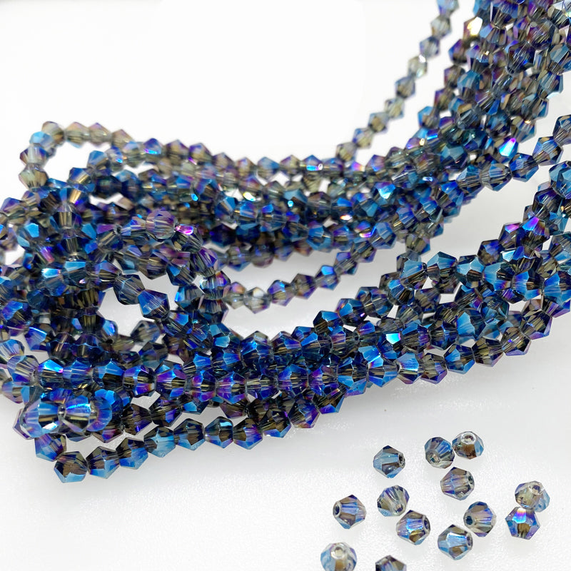 4MM Bicone Beads Glass Crystal Beads Wholesale For DIY Jewelry (10018)