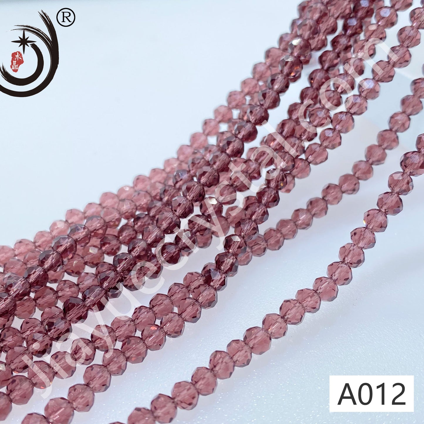 4MM Rondelle Beads Glass Crystal  Beads Wholesale For DIY Jewelry (10004)