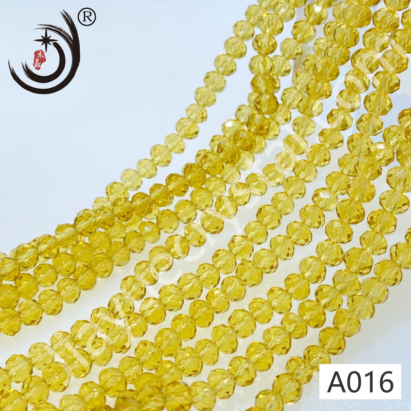 4MM Rondelle Beads Glass Crystal  Beads Wholesale For DIY Jewelry (10004)