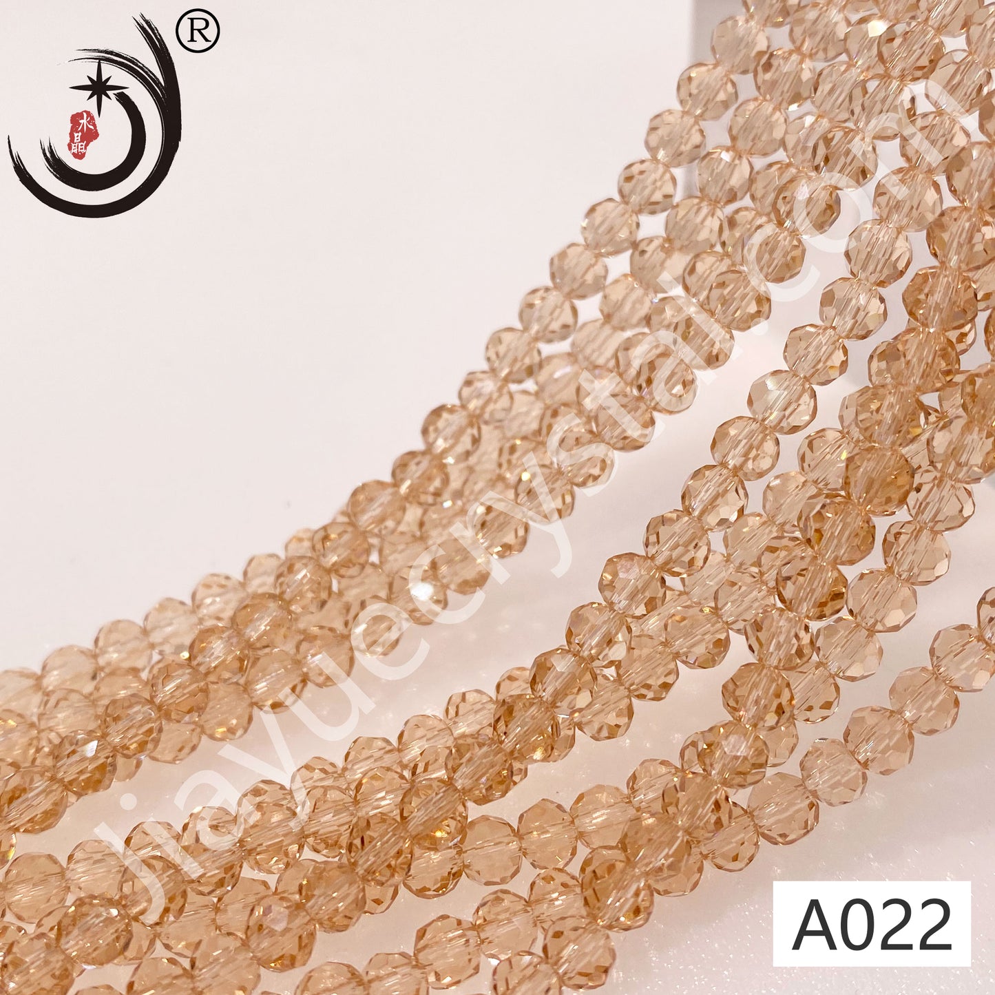 1MM Rondelle Beads Glass Crystal  Beads Wholesale For DIY Jewelry (10001)