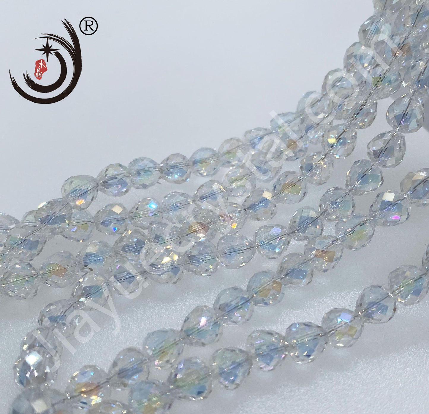 8MM Strawberries Crystal Glass Beads Whole Sale For DIY Jewelry (10123)