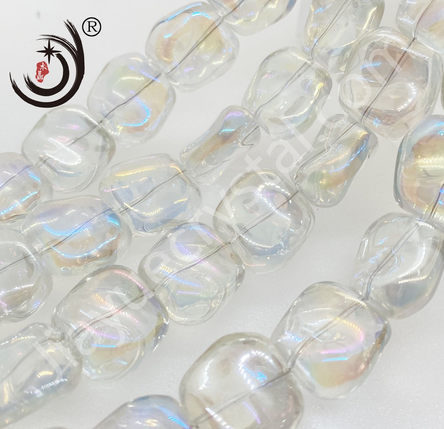 10MM/18MM New Shaped beads  Glass Crystal Beads Wholesale For DIY Jewelry (19800)