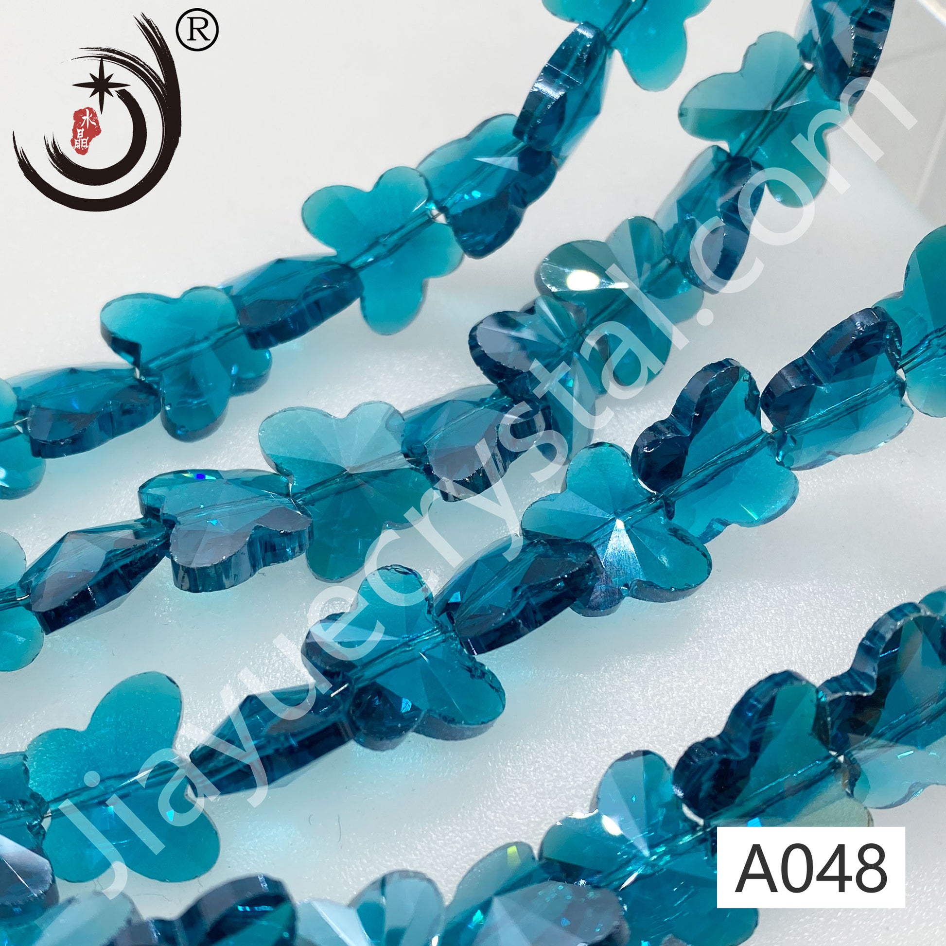 10MM/14MM Butterfly Beads Glass Crystal Beads Wholesale For DIY