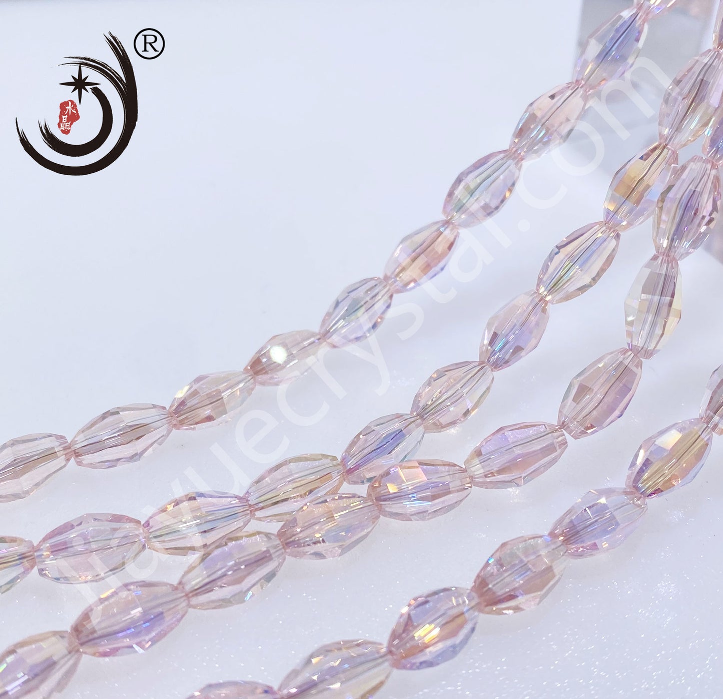 6MM Drum beads Glass Crystal Beads Wholesale For DIY Jewelry （10106）