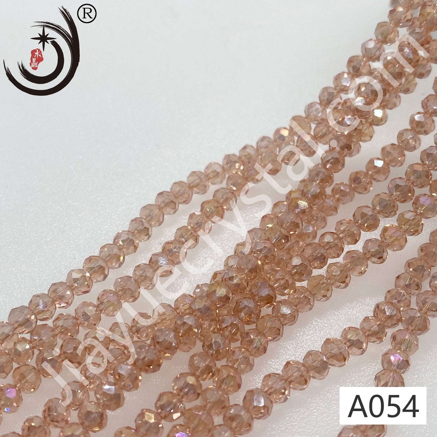 6MM Rondelle Beads Glass Crystal Beads Wholesale For DIY Jewelry (10005)