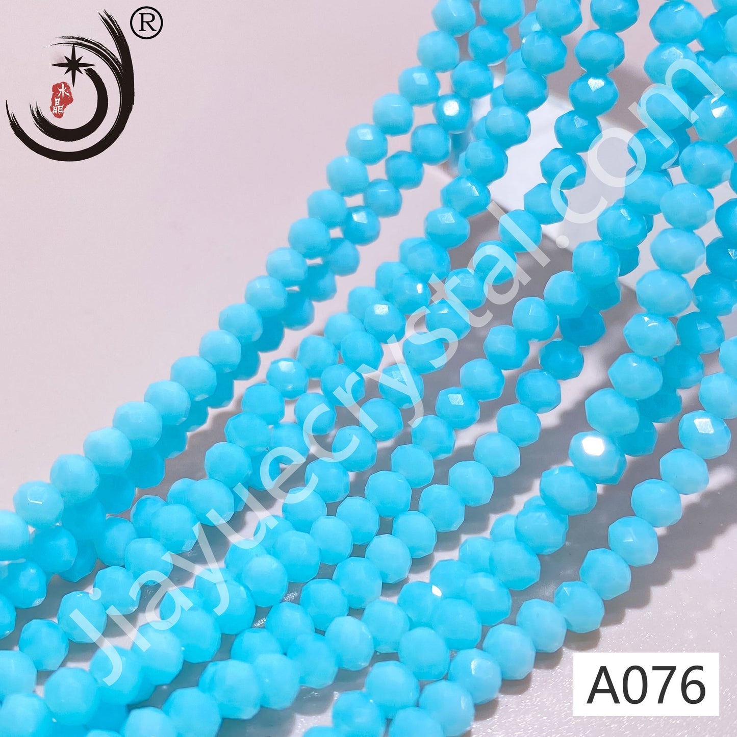 8MM Rondelle Beads Glass Crystal  Beads Wholesale For DIY Jewelry (10007)