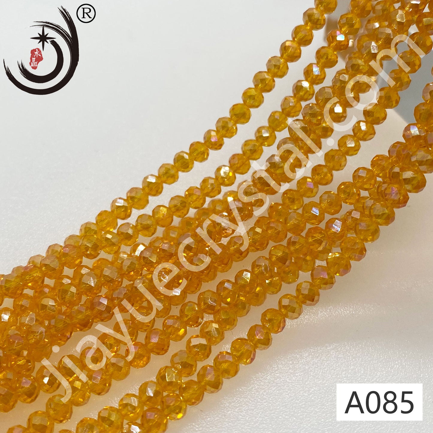 1MM Rondelle Beads Glass Crystal  Beads Wholesale For DIY Jewelry (10001)