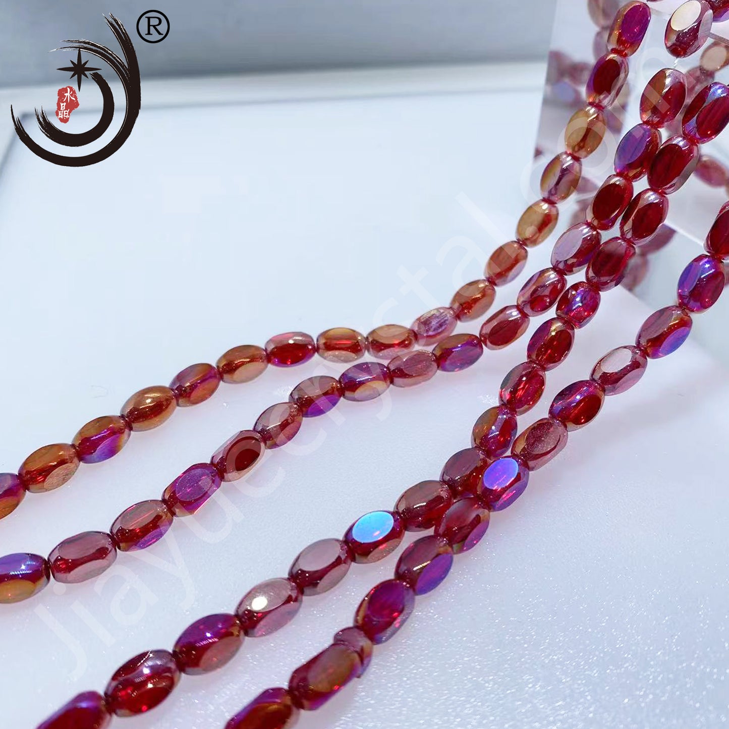 6X9MM Faceted Beads Glass Crystal Beads Wholesale For DIY Jewelry (19400)