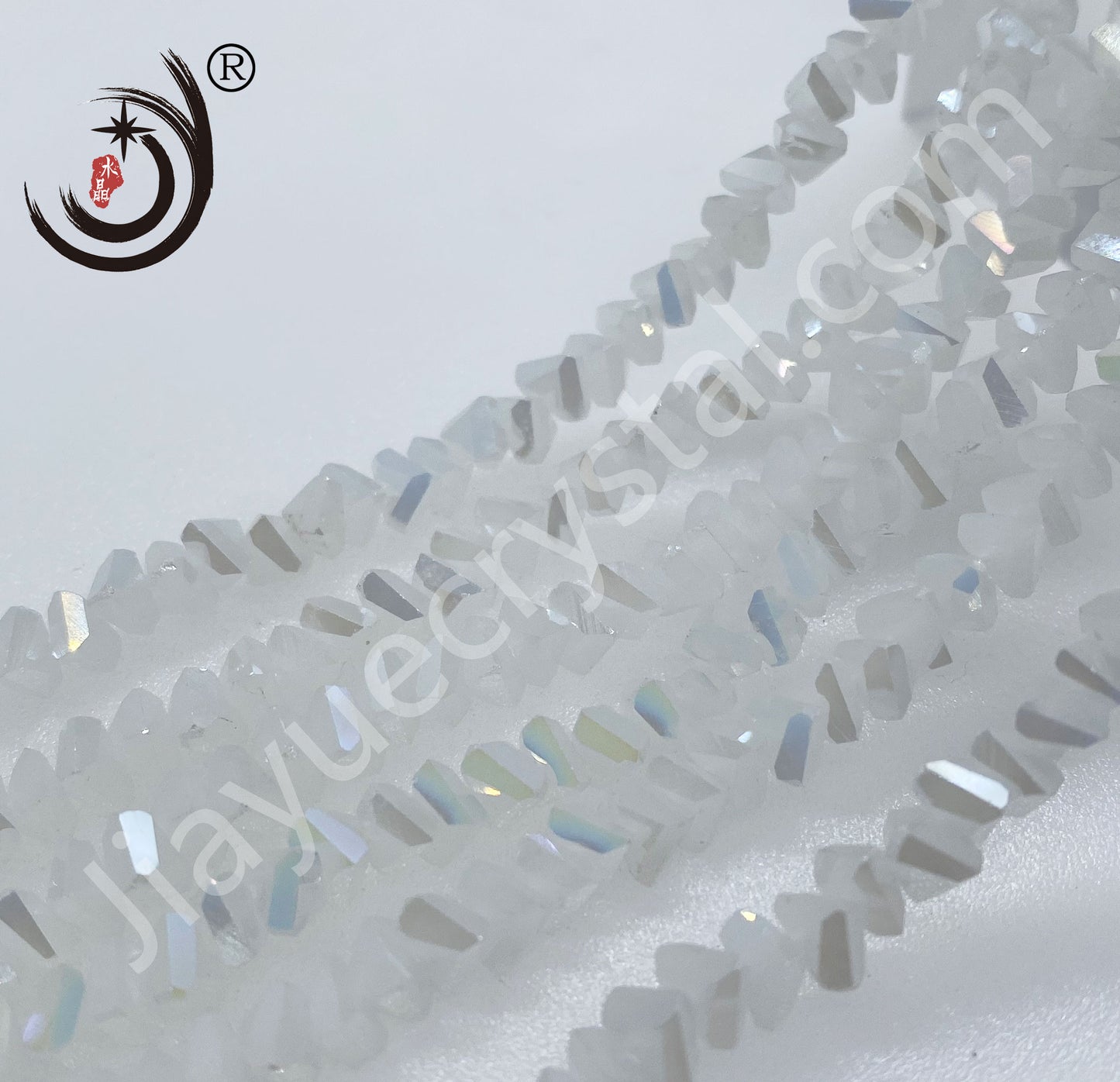 4MM/6MM Triangle Shape Crystal Glass Beads Wholesale For DIY Jewelry (15602)