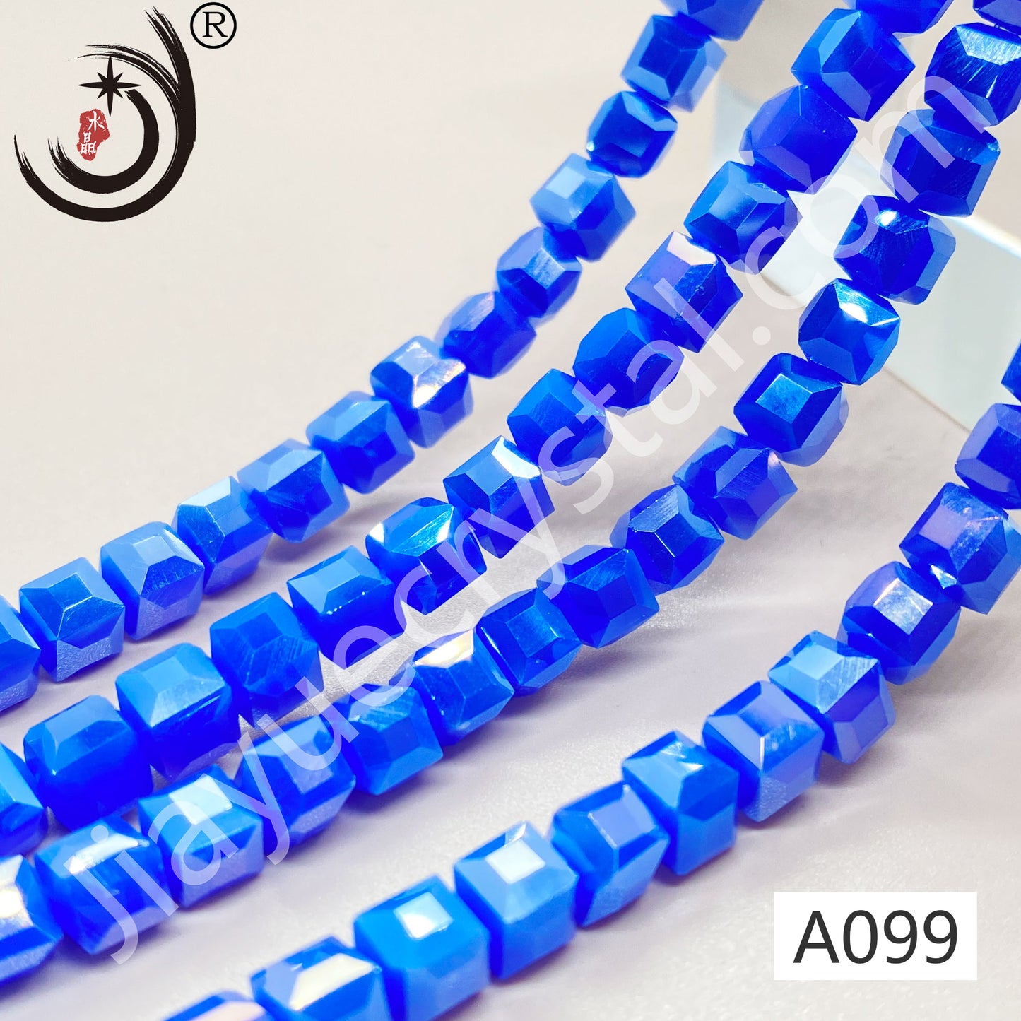 2MM Cubes and Squares Beads Glass Crystal Beads Wholesale For DIY Jewelry (10025)