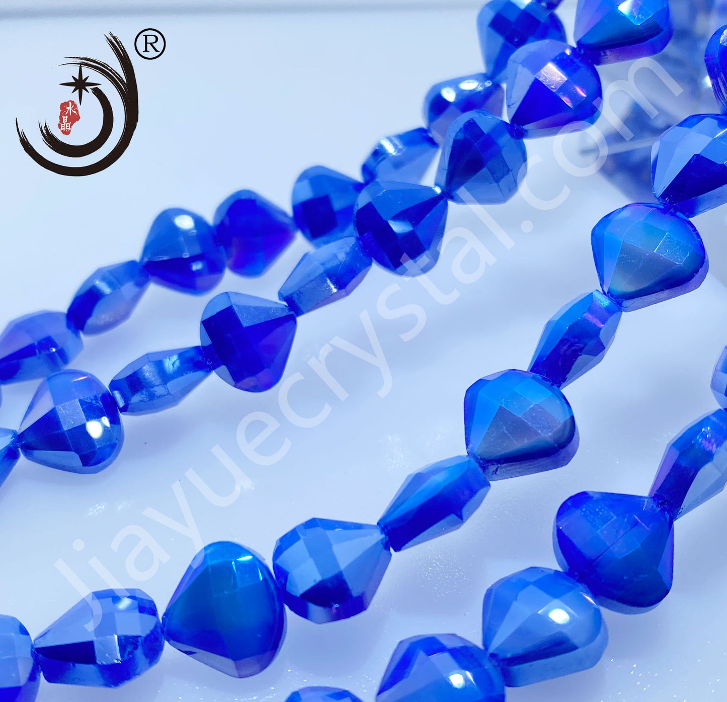 12MM Flower Basket Shape Glass Crystal Beads Wholesale For DIY Jewelry （50080）