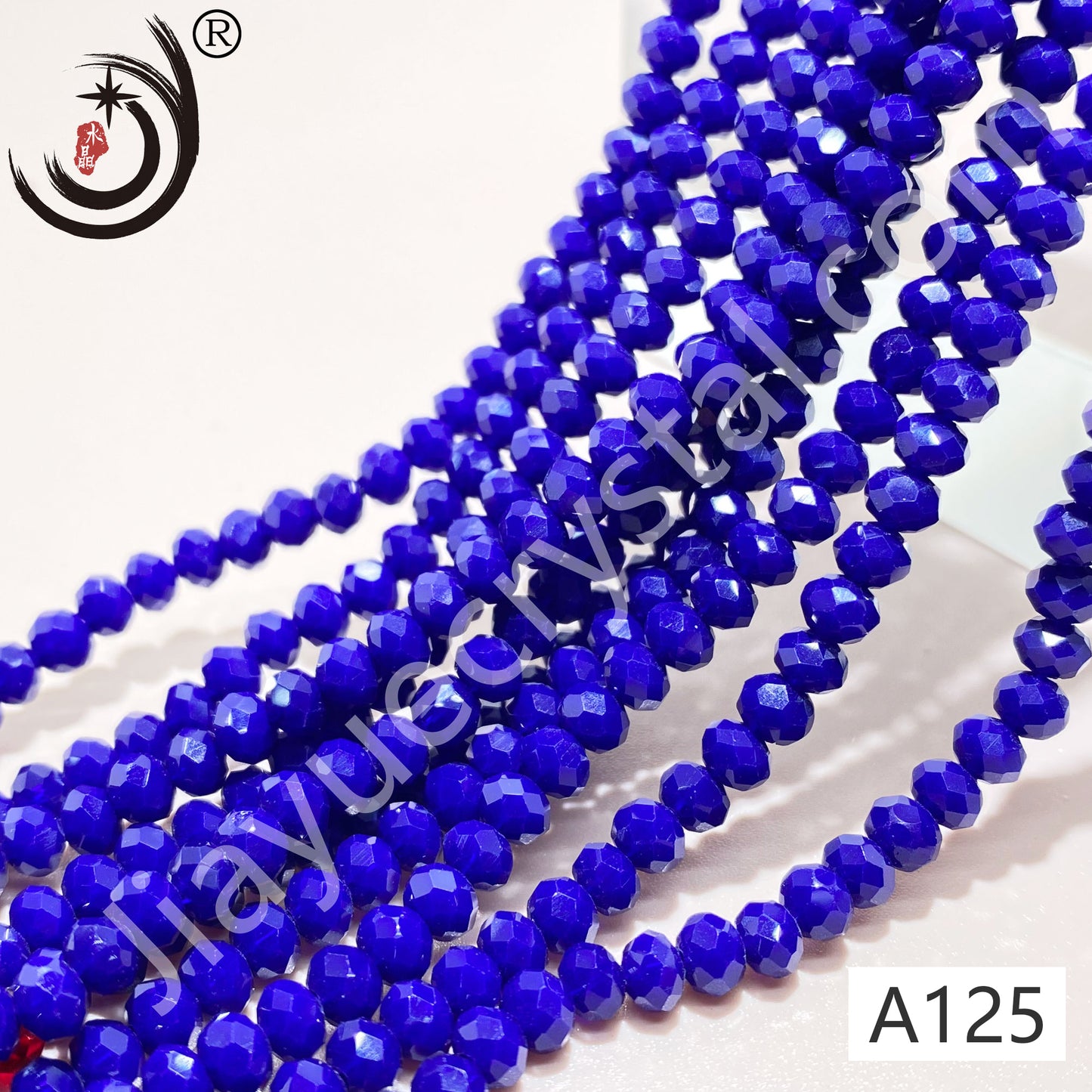 1MM Rondelle Beads Glass Crystal  Beads Wholesale For DIY Jewelry (10001)