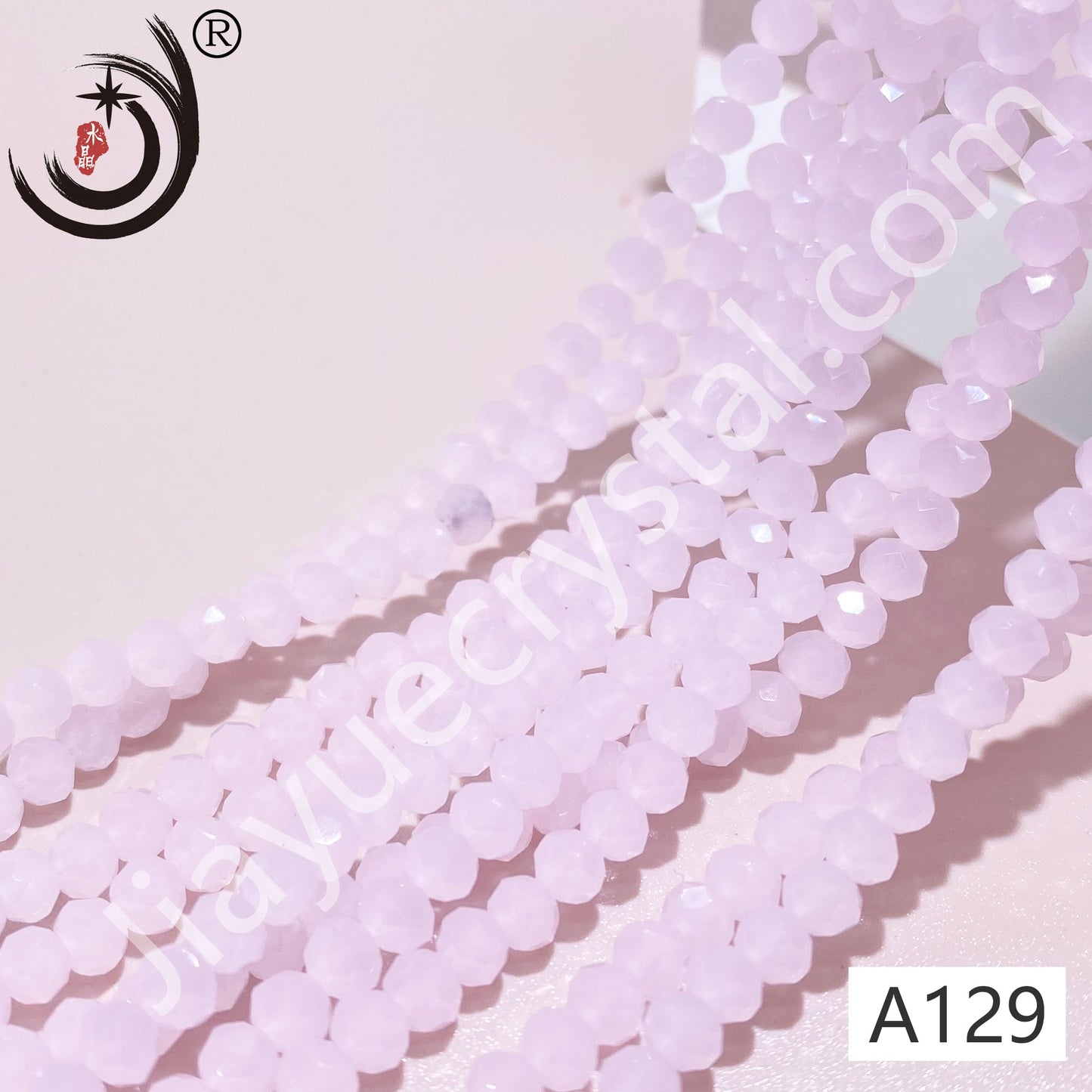 4MM Rondelle Beads Glass Crystal  Beads Wholesale For DIY Jewelry (10004)